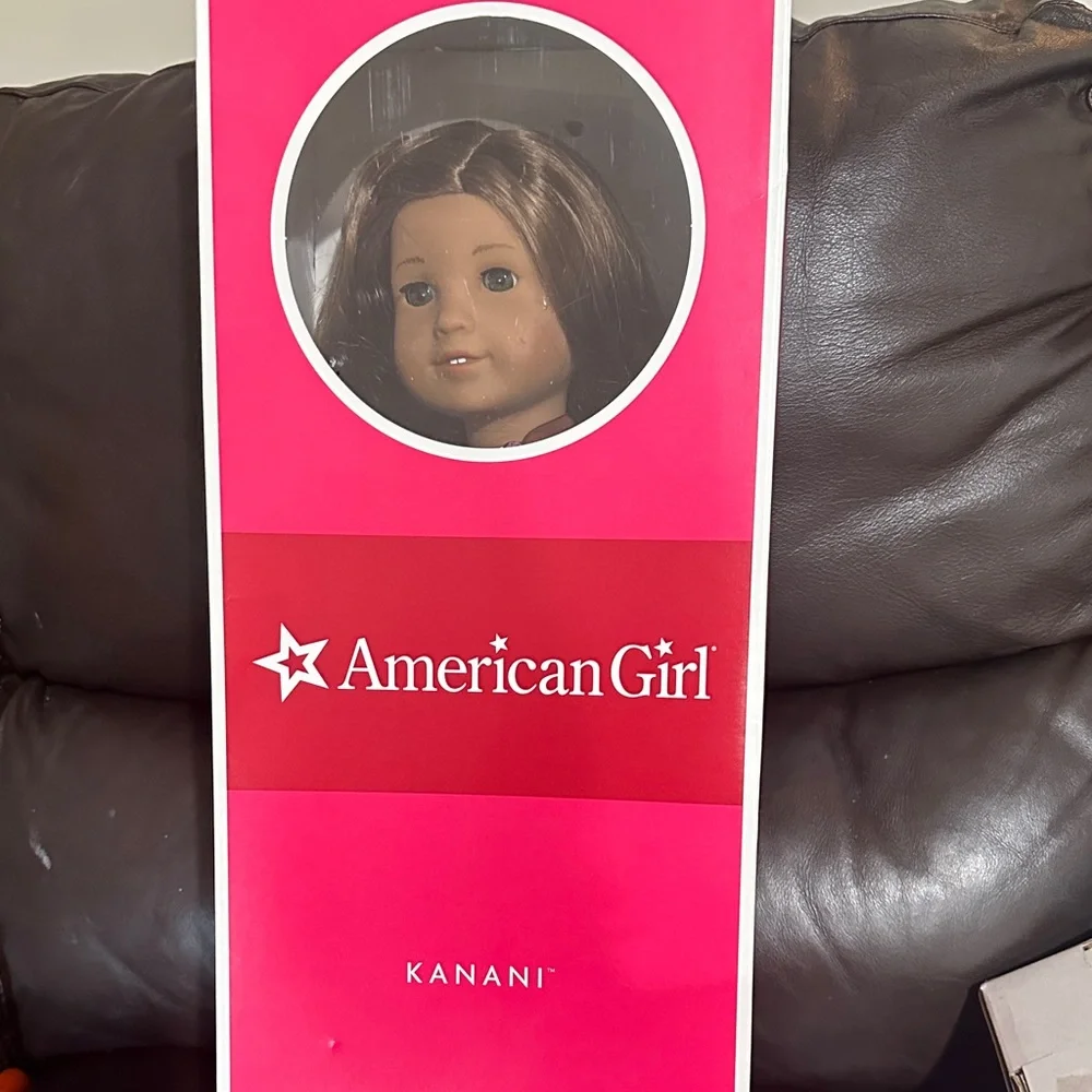 American Girl Kanani Doll with Blue Floral Dress - Picture 5 of 5